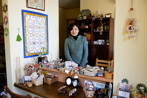 趣味が高じて雑貨屋さんを起業