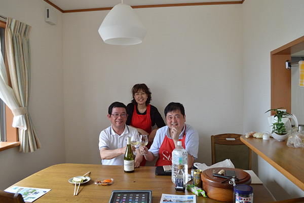 Hさんご夫婦とご友人