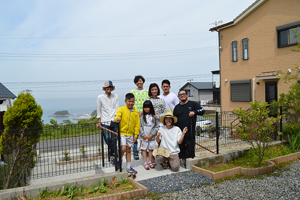 Fさんの姪御さん夫婦とご友人 