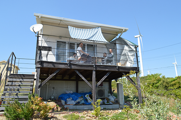見晴らしの良い高台に建つK様邸